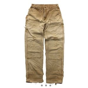 VINTAGE DISTRESSED KHAKI CARHARTT CARPENTER PANTS